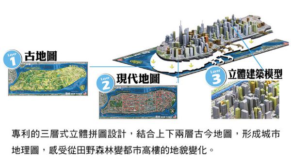 4D Cityscape - 4D-城市拼圖-紐約-900片