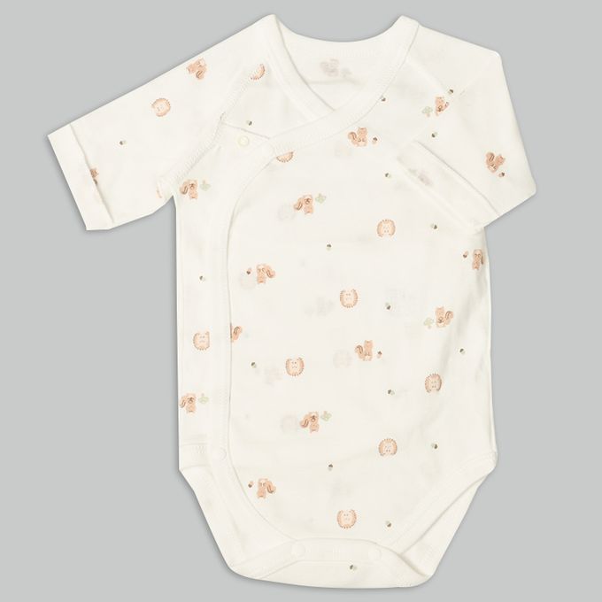 akachan honpo - 新生兒用品6件組-綠色