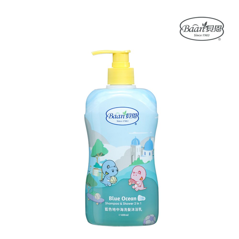 藍色地中海洗髮沐浴乳-400ml