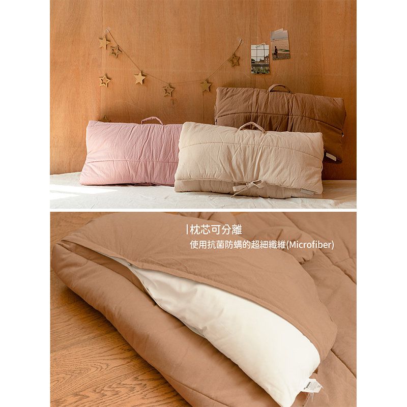 正韓Hello HiZoo - 純手工製純棉柔感便攜式動物兒童睡袋(枕頭+睡墊+被子)-Hi Cat貓貓