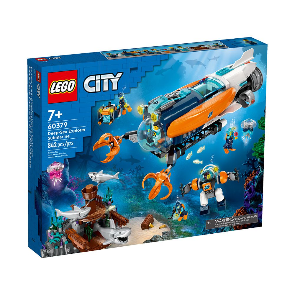 樂高LEGO - 樂高積木LEGO《 LT60379 》City 城市系列- 深海探險家潛水