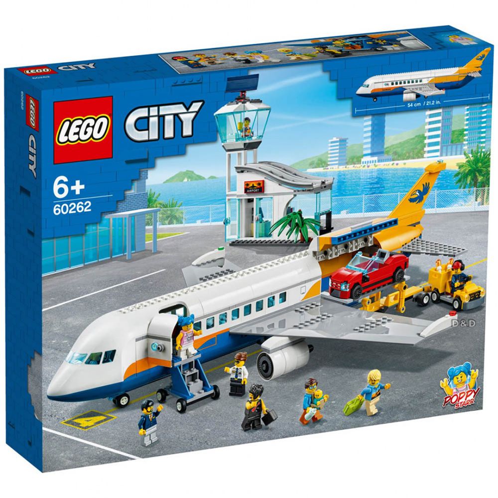 樂高 LEGO - 樂高積木 LEGO《 LT60262 》City 城市系列 - 城市客機-669pcs