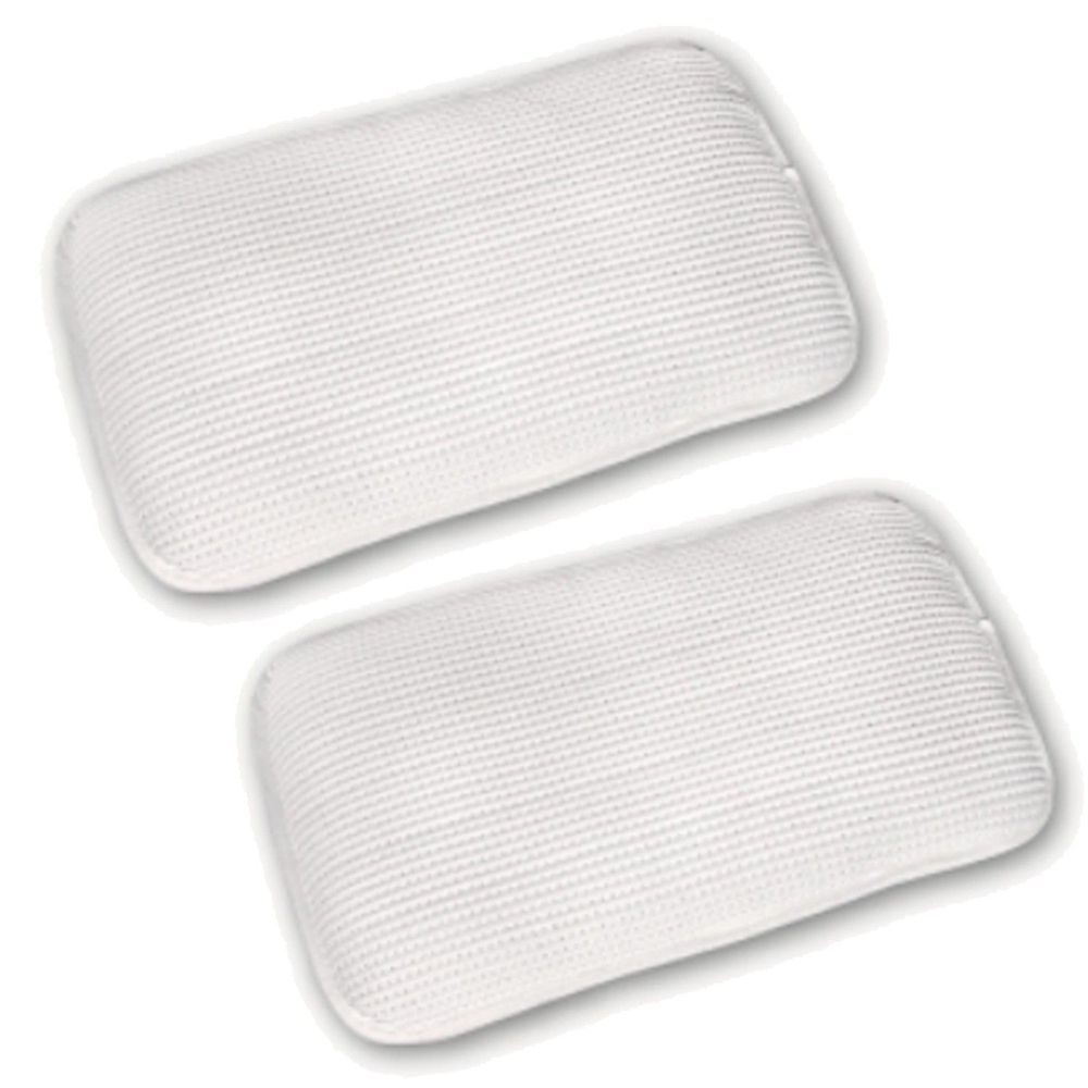 舒福家居 iSuFu - 3D Airmesh 超柔幼童透氣可水洗枕-超值2入組-白色+白色