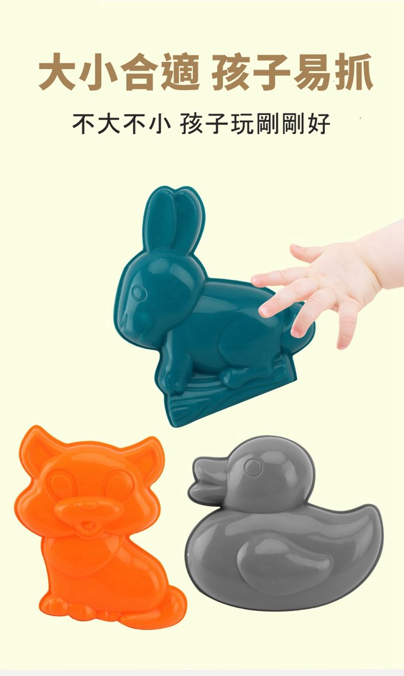 Vanibaby - 玩沙玩具 沙灘卡車8件組-(加送大沙灘玩具收納袋)