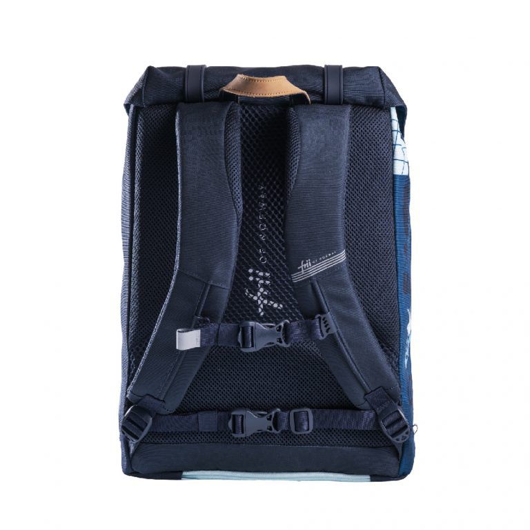 挪威Frii - Retro書包30L-塗鴉藍'22