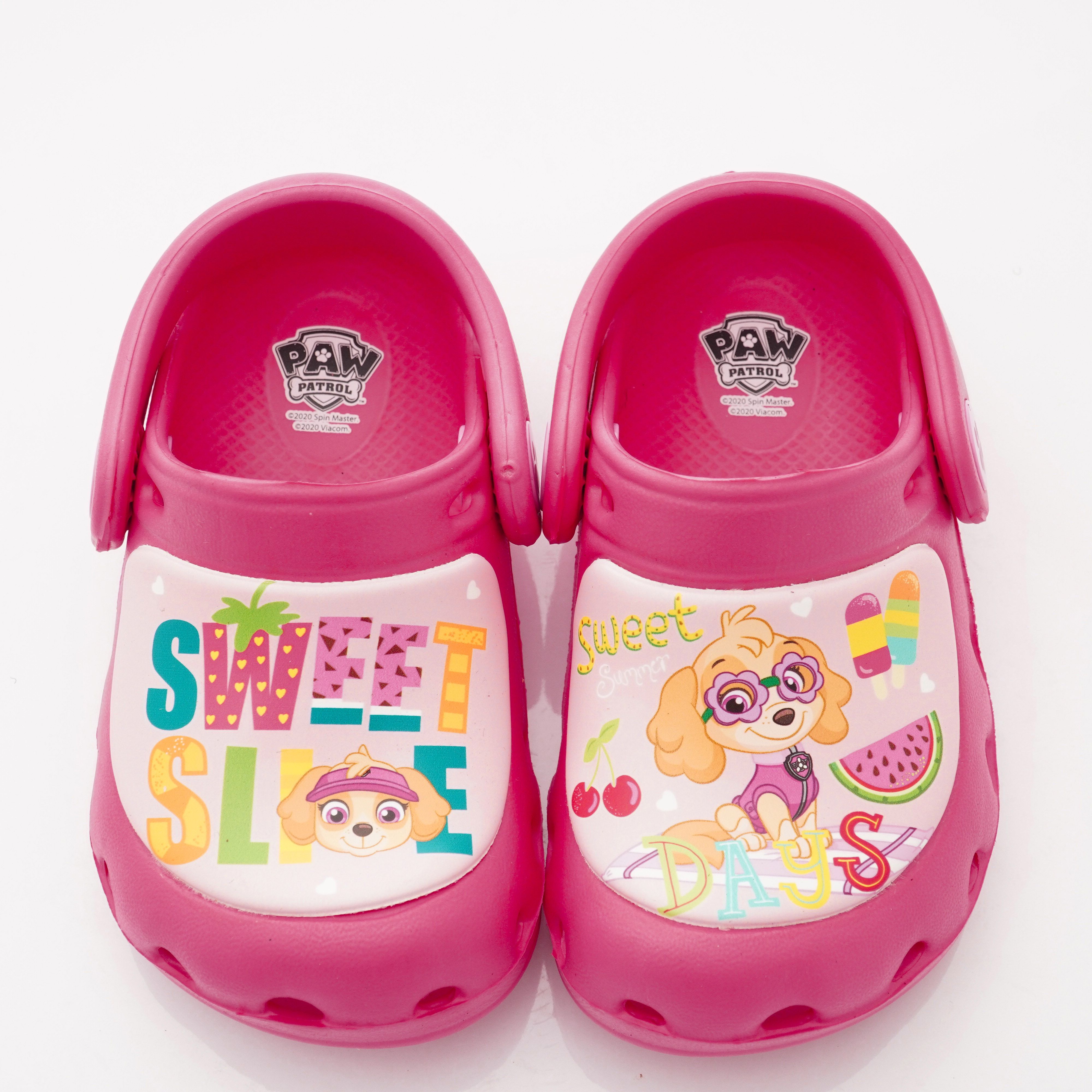 汪汪隊立大功 - 超輕量護趾涼鞋款(中小童段)-桃