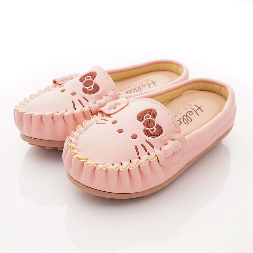 HELLO KITTY - 卡通童鞋-皮質軟Q便鞋款(中小童段)-粉-日本尺寸cm