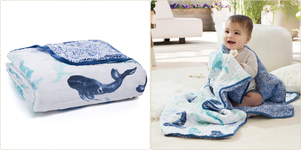 新花色登場！美國 Aden + Anais 包巾 / 被毯 / 圍兜