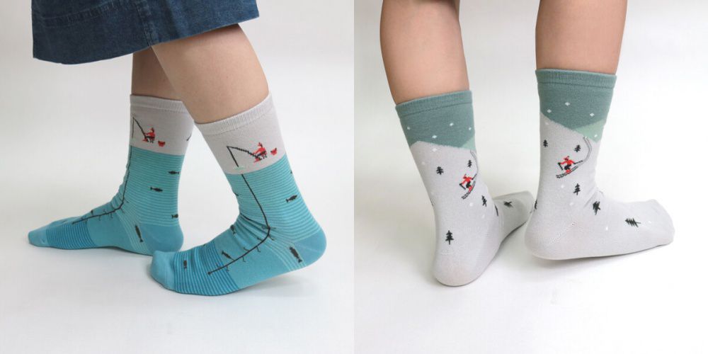 新品牌進駐【日本Stample】文青風可愛親子襪 ✿