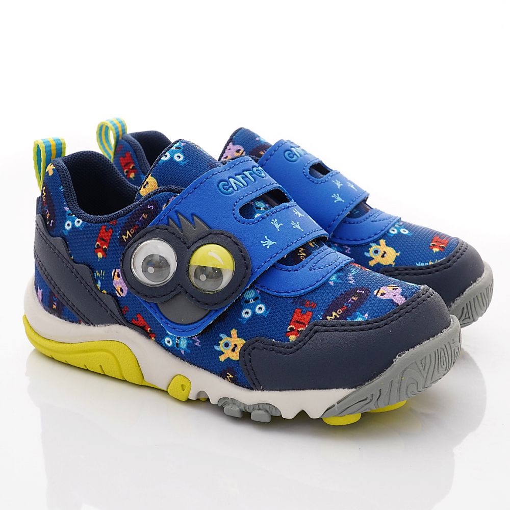 Moonstar日本月星 - 速乾公園機能運動鞋(中小童款)-藍