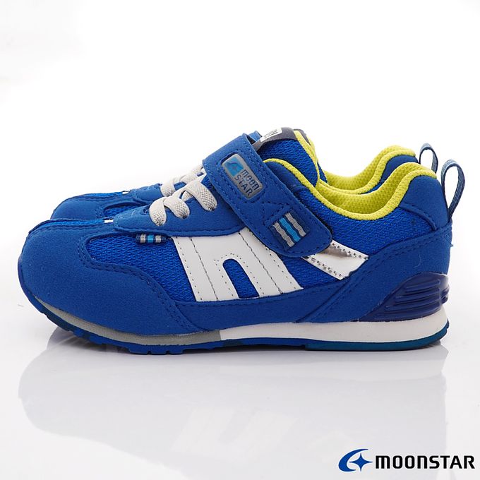 Moonstar日本月星 - 月星HI系列十大機能款-MSC23266藍(中小童段)-機能運動鞋-藍