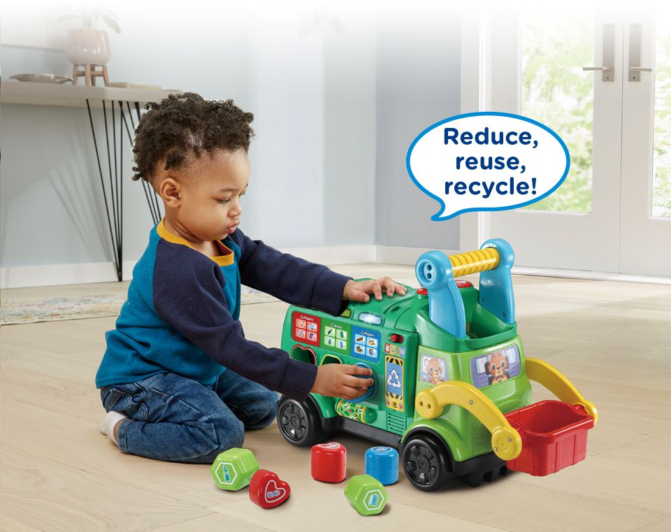 Vtech - 智慧學習騎乘回收卡車