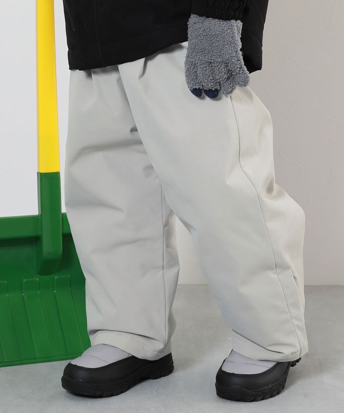 日本 devirock - 防水玩雪防寒內襯保暖長褲-耐水壓5000mm-深紫