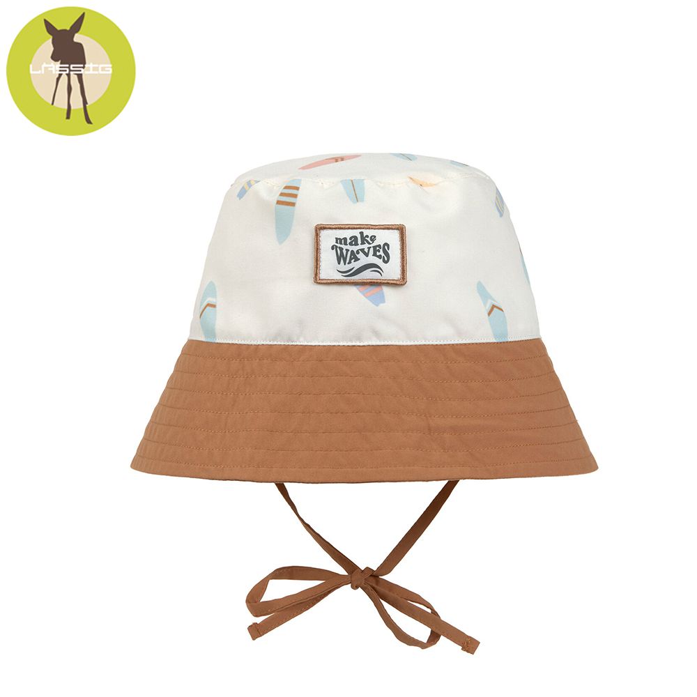 幼兒抗UV海灘遮陽漁夫帽-衝浪板 (3-6歲)