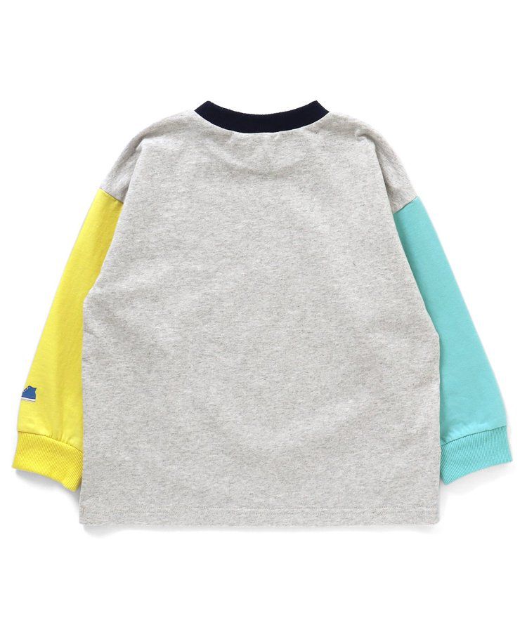 日本 BREEZE - CONVERSE聯名 印花長袖上衣-粉紅