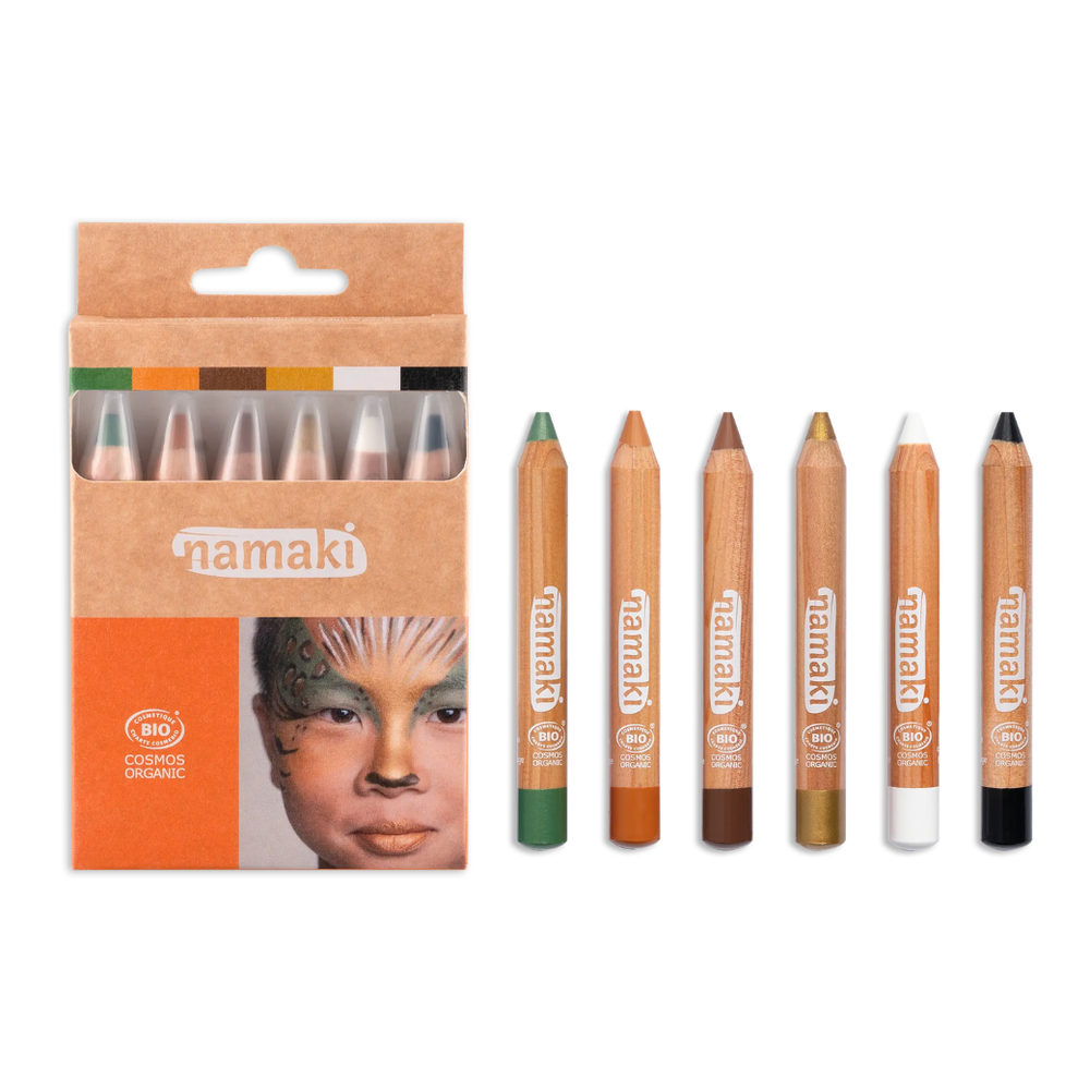 森林兒童彩繪筆組-(6色)