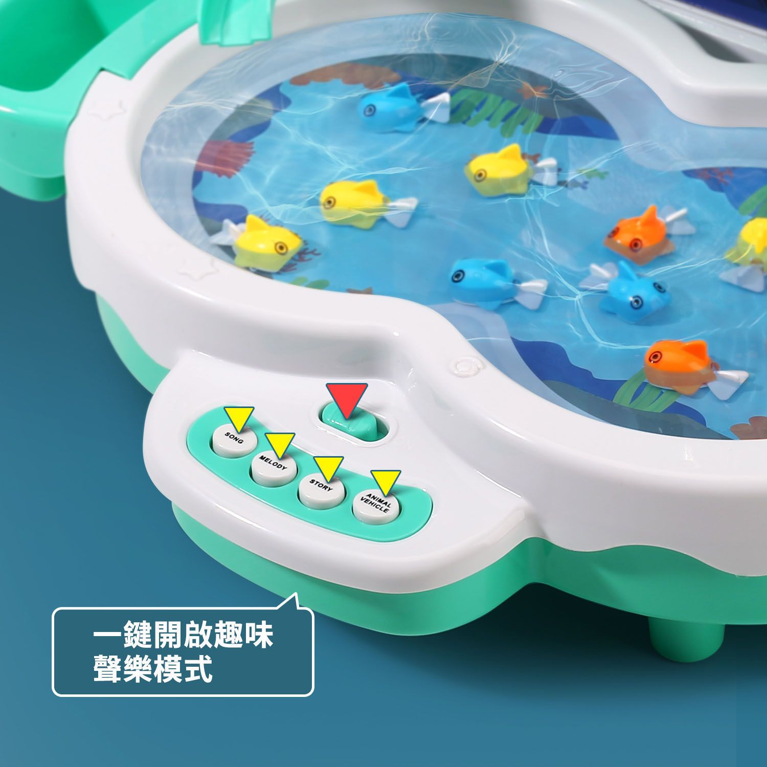 CuteStone - 兒童電動釣魚玩具