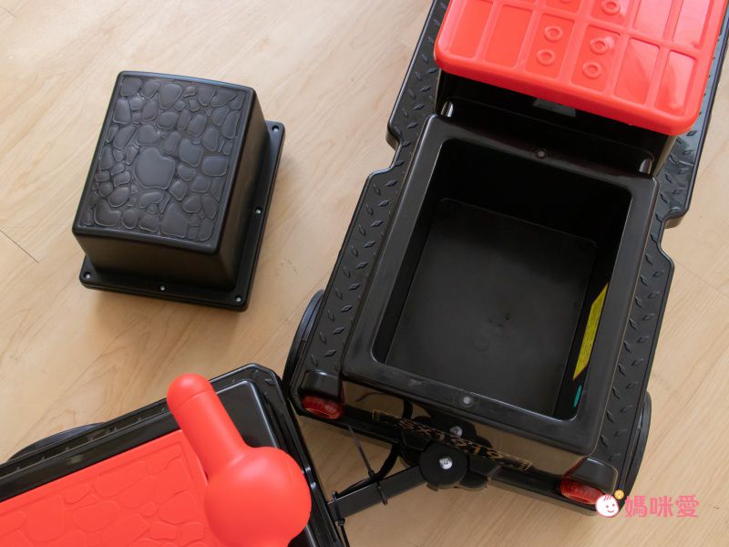 i-Smart - 復古小火車 台灣獨家代理 (含火車頭+第二節動力車廂)-紅色