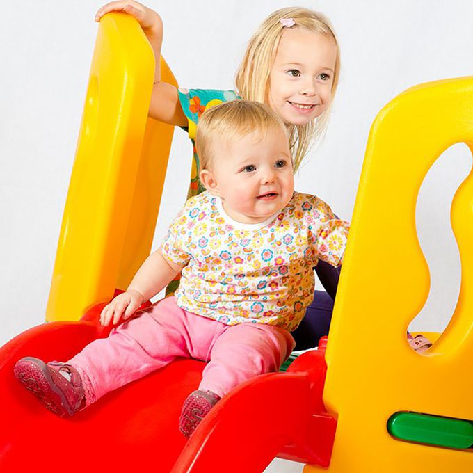 美國 Little Tikes - 快樂滑梯-顏色隨機