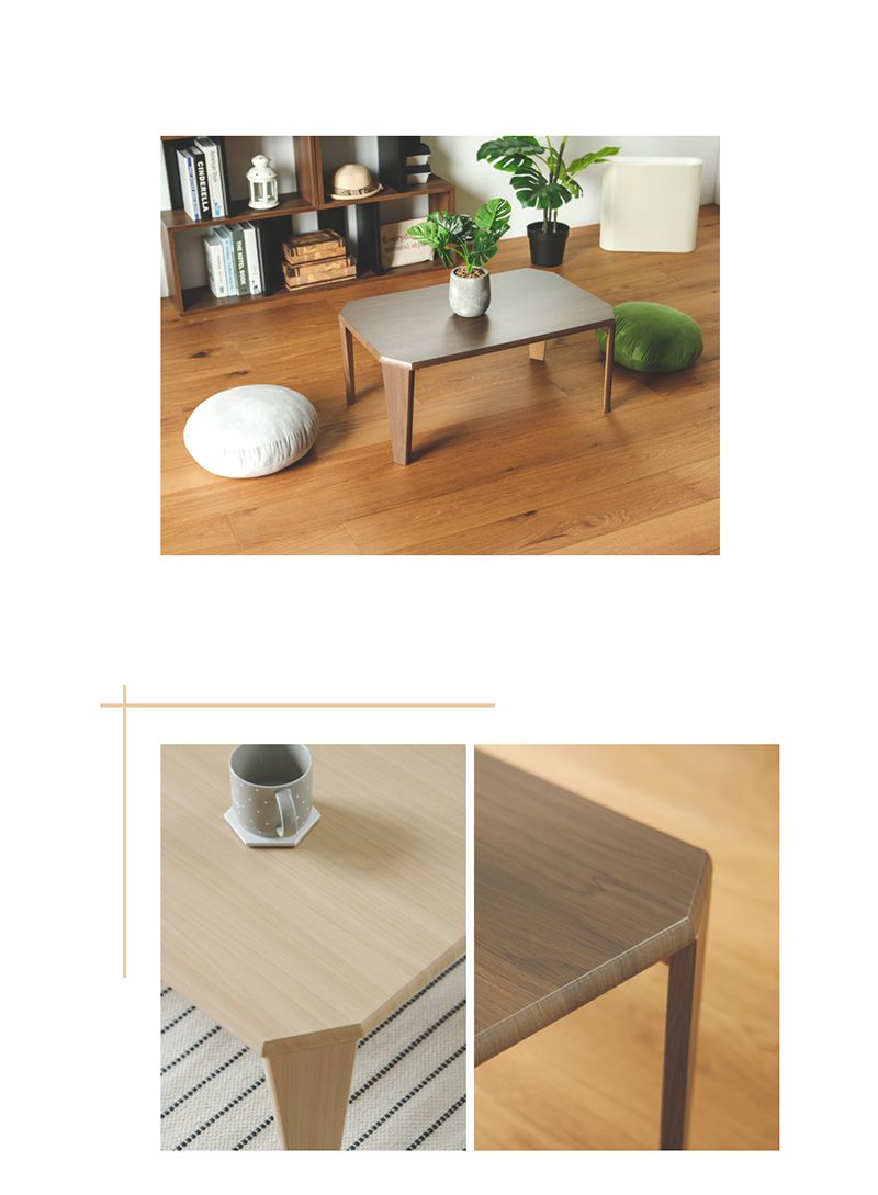 東日 - 日式八角折疊和室桌-胡桃