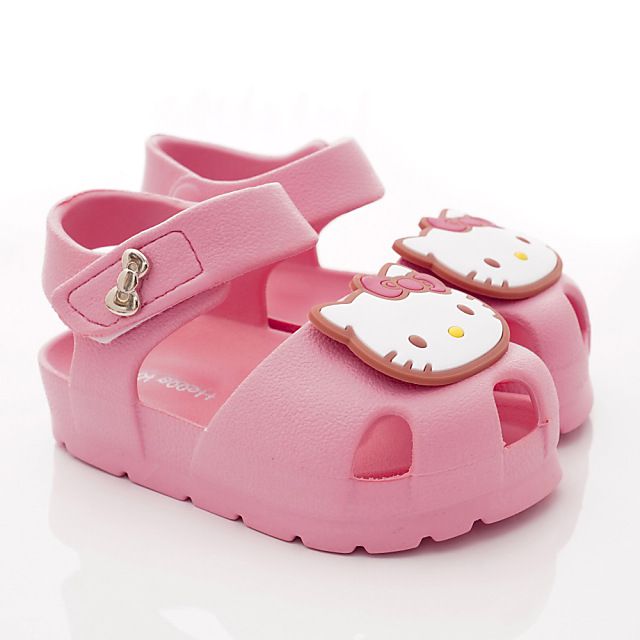 HELLO KITTY - 超輕護趾凱蒂涼鞋(中小童段)-粉