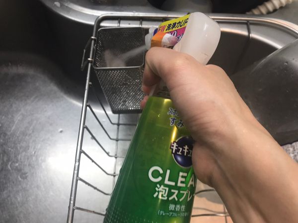日本花王 - CLEAR噴槍型泡沫洗碗精-無香-300ml