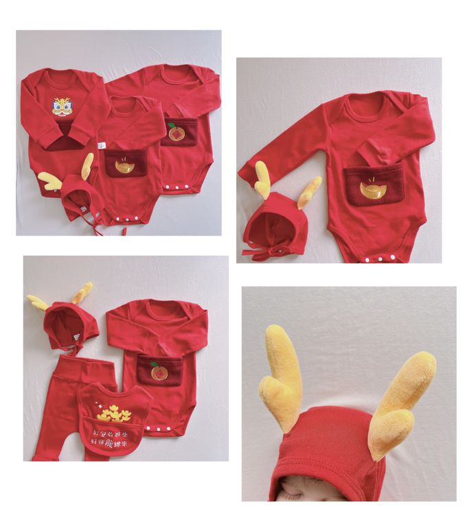 YOUrs - 【龍年限定】-拼色造型帽 (拼色造型帽)