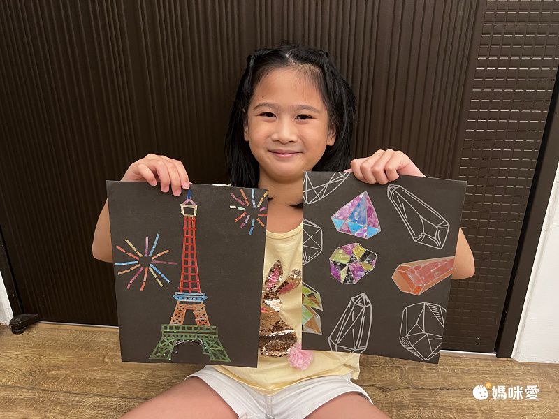 韓國 Sinwoo - 油畫馬賽克紙膠帶著色組-世界名畫-12色