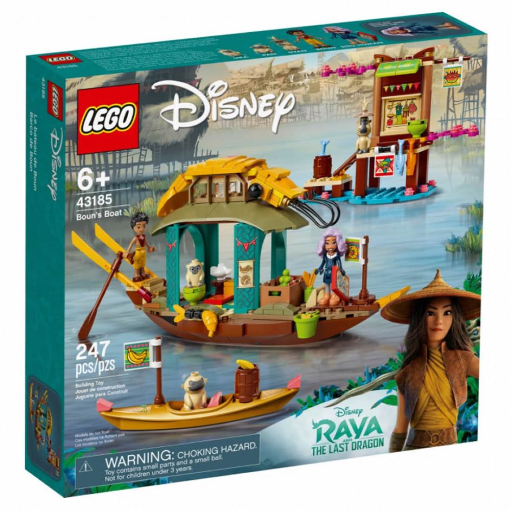 樂高 LEGO - 樂高積木 LEGO《 LT43185 》迪士尼公主系列 - Boun's Boat-247pcs
