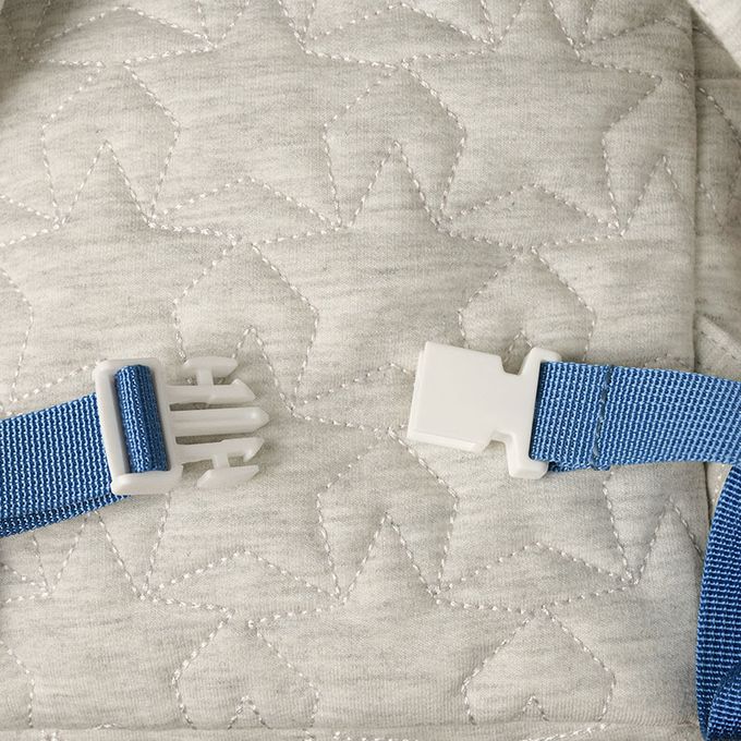 akachan honpo - 背包-鋪棉 星星-灰色 (W19xH19xD9(cm))