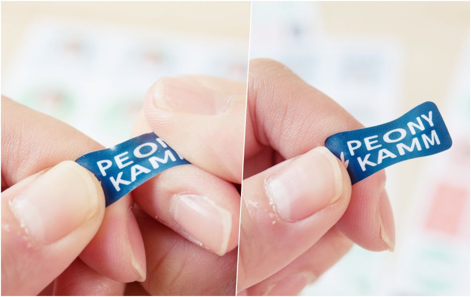 防水撕不破【DRIZZLE 好滴】客製化美式多用途姓名貼｜入學必備！