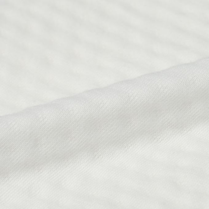 akachan honpo - 長袖舒適連身衣-米白色 (50~60cm)