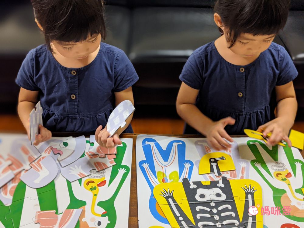 Banana Panda - 真正超大地板拼圖-我的身體-84片