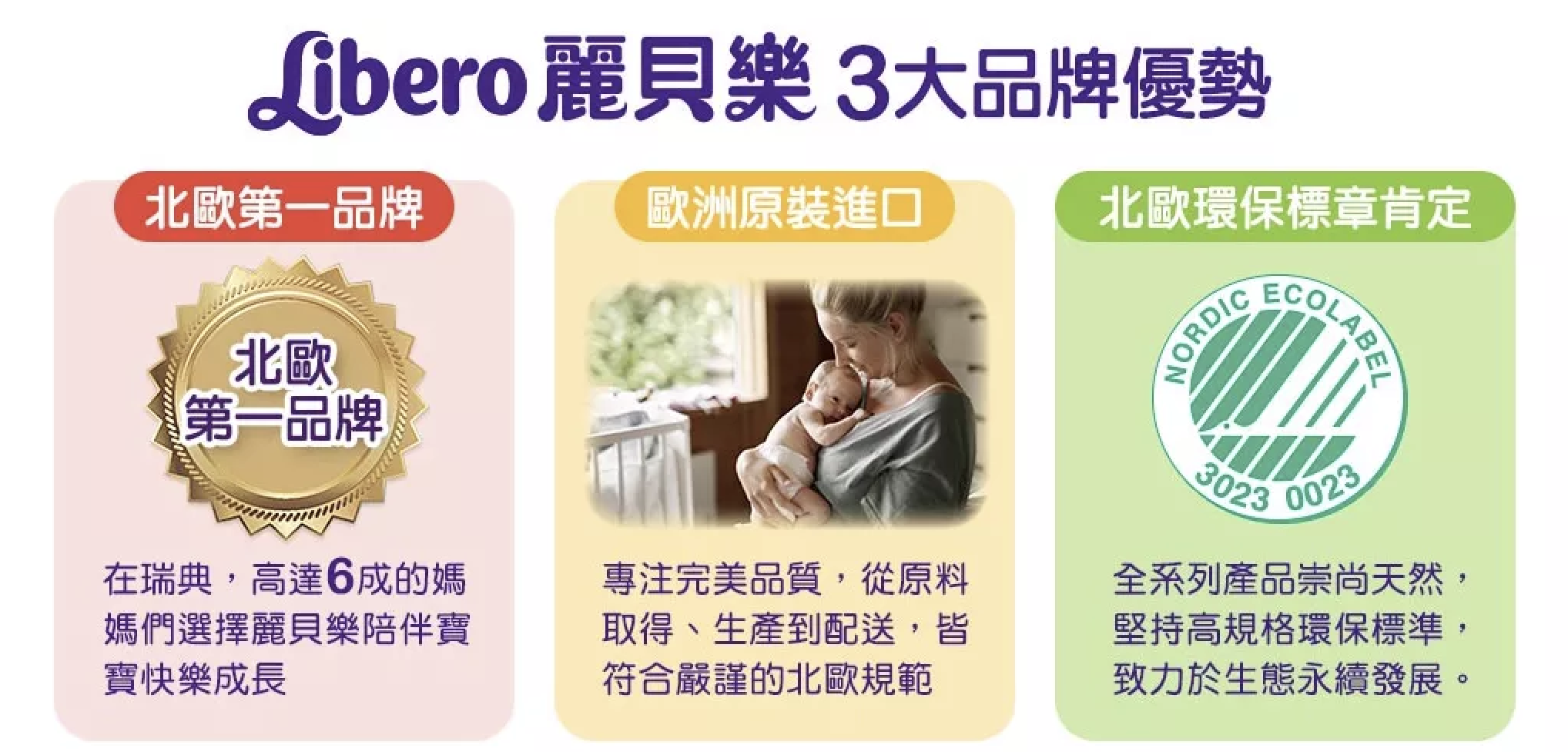 麗貝樂 Libero - 嬰兒尿布/紙尿褲-友誼萬歲 年度限量款 歐洲原裝進口-北歐限量設計款 (XL/6號)-44片×4包