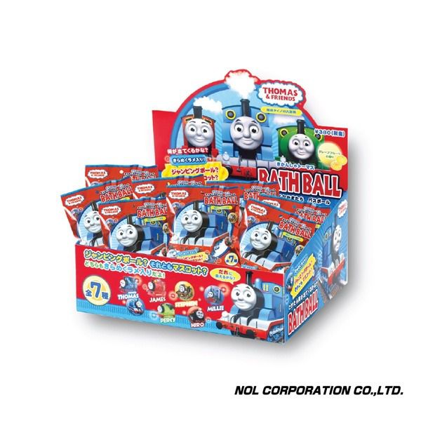 日本 NOL - 湯瑪士小火車泡澡球