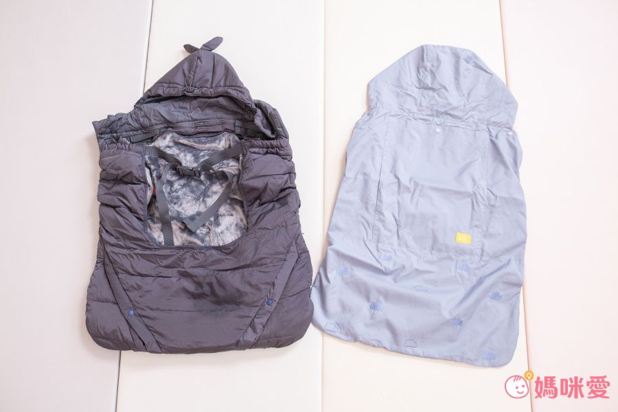 韓國 Baby Muffin｜防風×保暖背巾罩、嬰兒推車罩