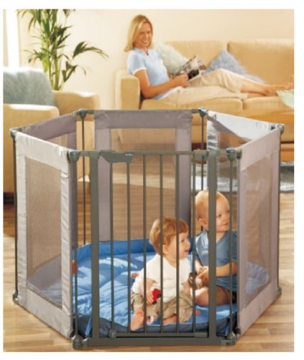 加拿大Kudos-多功能兒童圍欄(含地墊)-灰