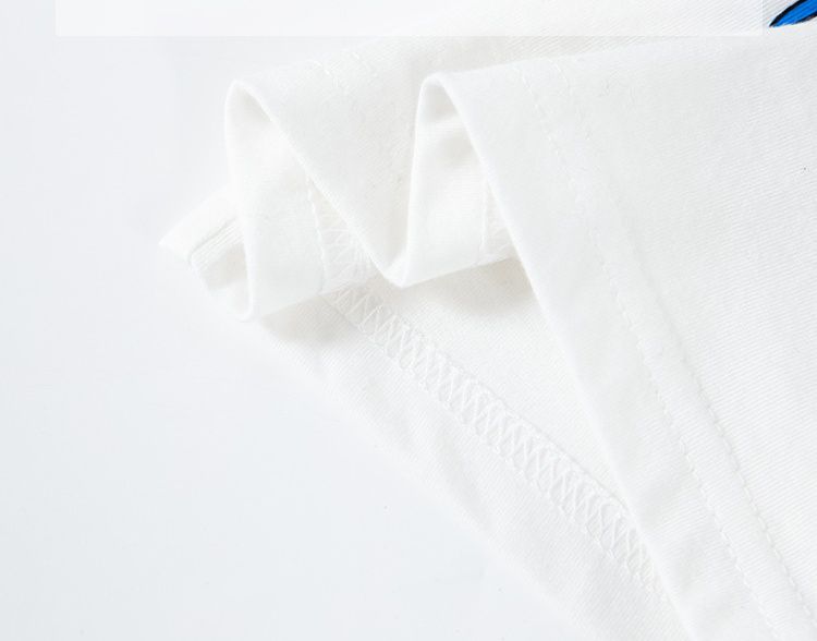 BE TOP - 純棉短袖上衣-爆米花挖掘車-黑+白