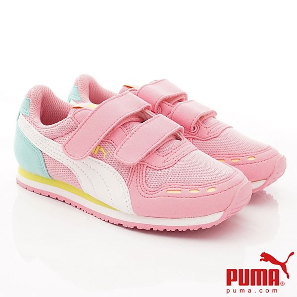 PUMA - PUMA童鞋-雙絆帶流線款(中小童段)-粉