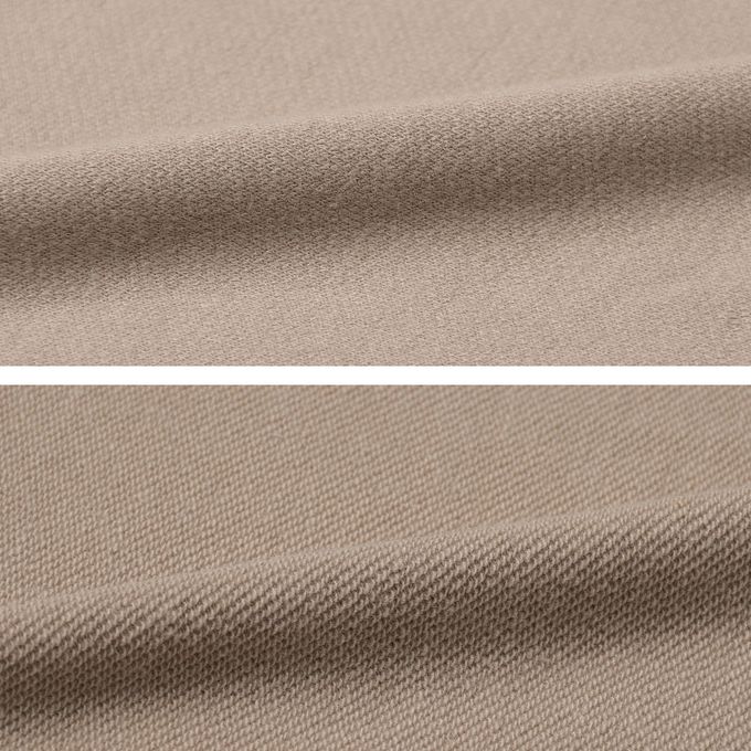 akachan honpo - 長袖彈性洋裝-防止裙擺上翻設計-摩卡色 (M~L)