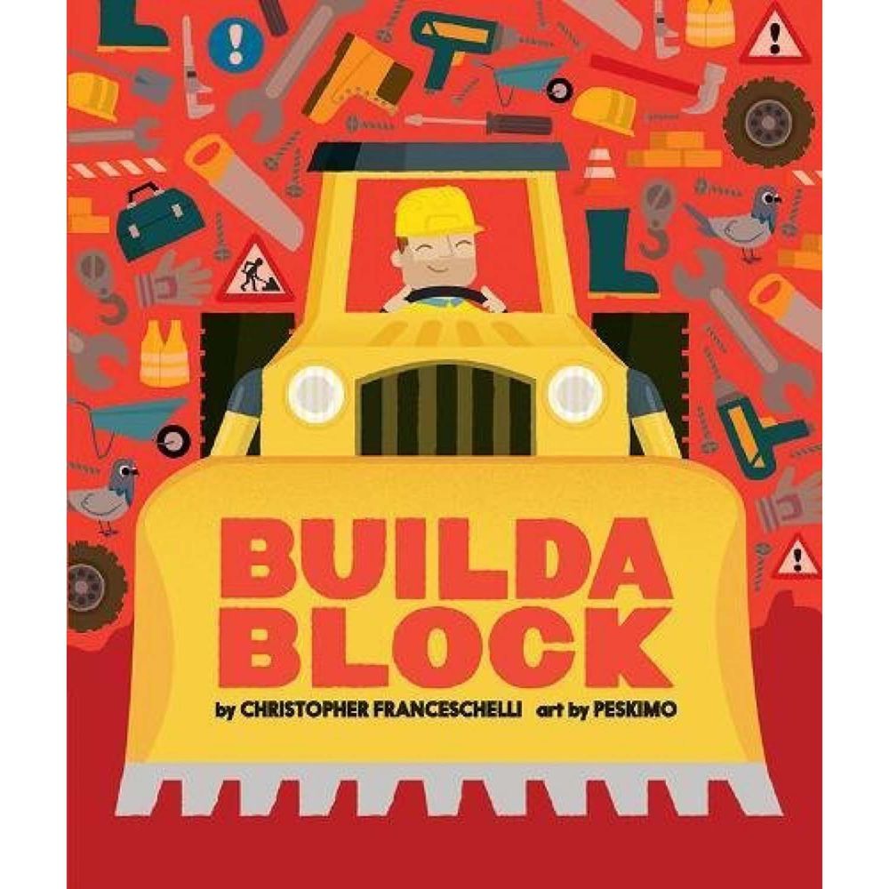 方塊認知硬頁書-Buildablock 建築施工現場-精裝