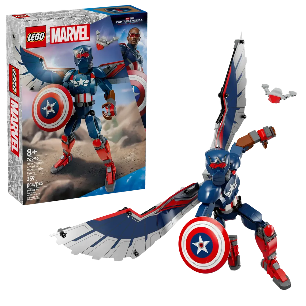 LEGO 76296 新美國隊長 New Captain America Construction Figure