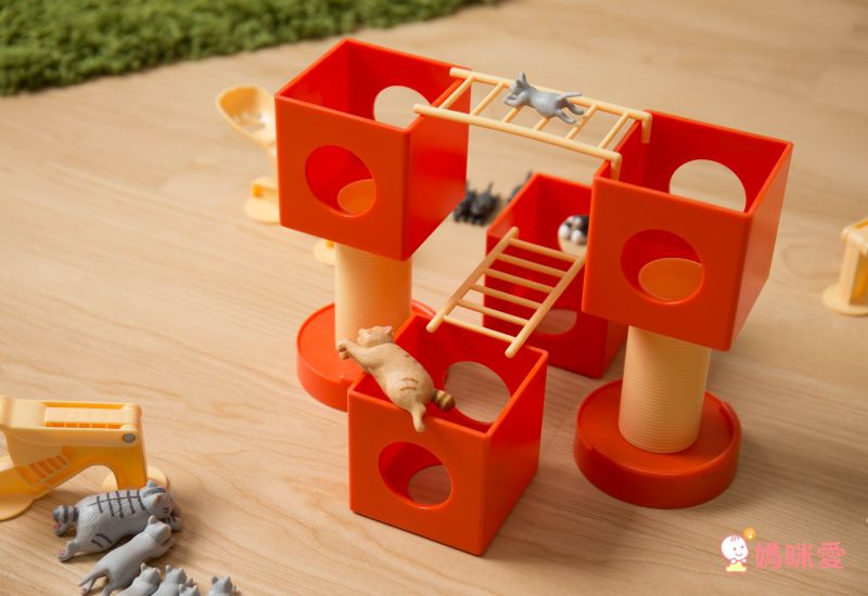 漢堡疊疊樂、BBQ串燒組合【日本EYEUP益智桌遊】