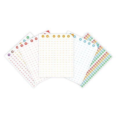 KIDsREAD - 透明錄音貼紙3468張【貼紙號碼15153~18620】