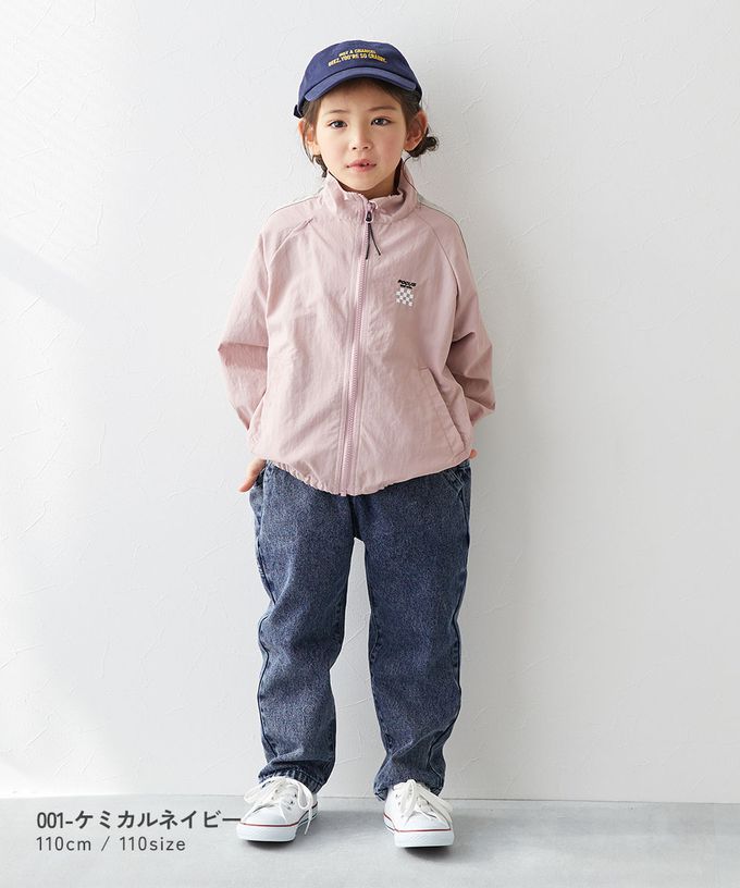 日本 devirock - 復古刷色厚磅大口袋錐形丹寧褲-淺灰藍