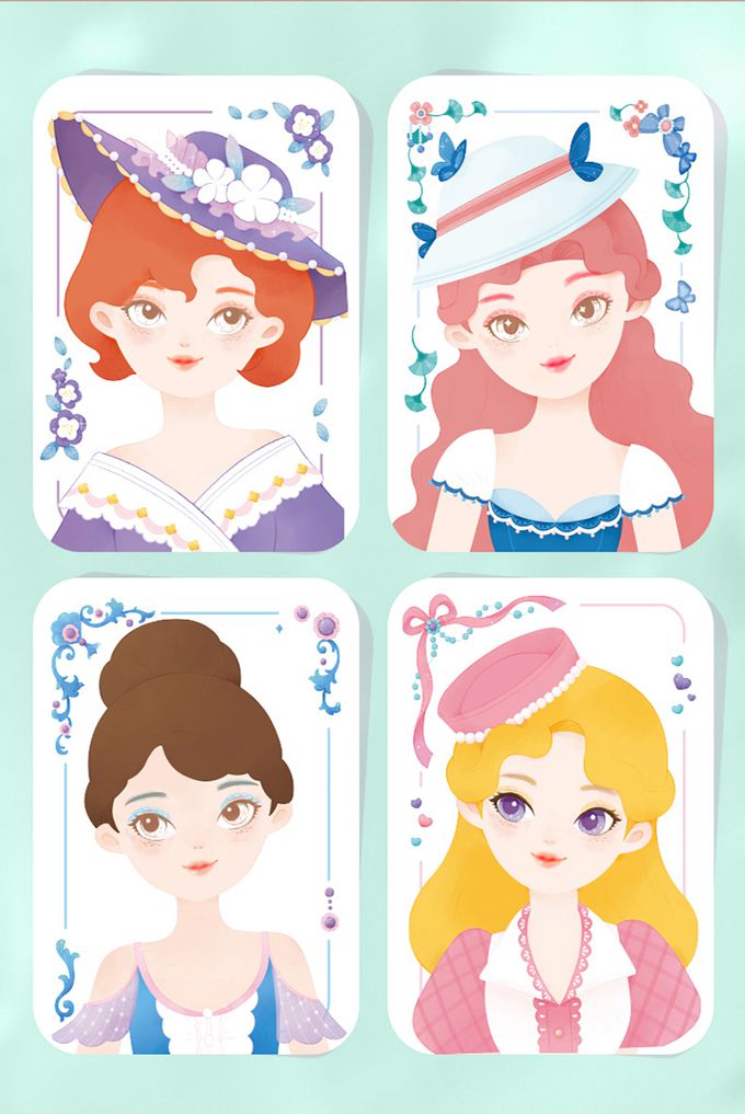 MiDeer - 多功能美妝遊戲手冊-公主圓舞曲