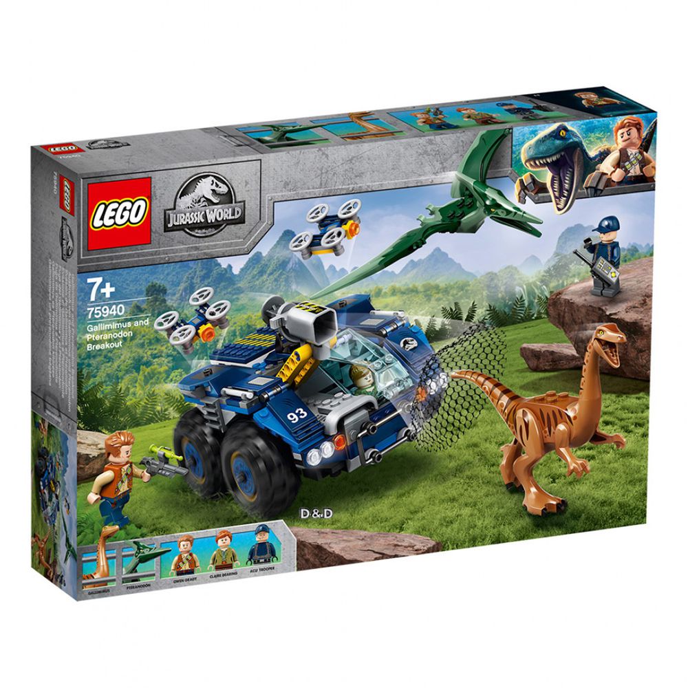 樂高 LEGO - 樂高積木 LEGO《 LT75940 》Jurassic World 侏儸紀世界系列 - Gallimimus and Pteranodon Breakout-391pcs