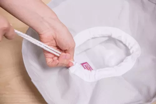 日本服飾代購 - (媽媽)UPF50+ 純棉大帽簷遮陽帽-天使白 (56-60cm)