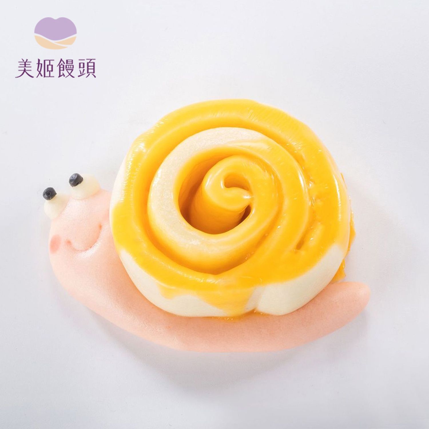 美姬饅頭 - 起司小蝸牛造型饅頭-6入-35g±5g/顆