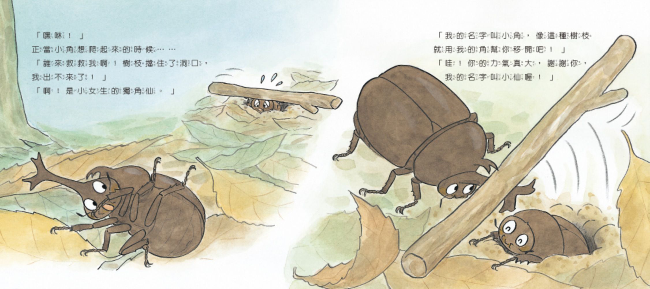 【認識蟲蟲世界】-獨角仙大力士